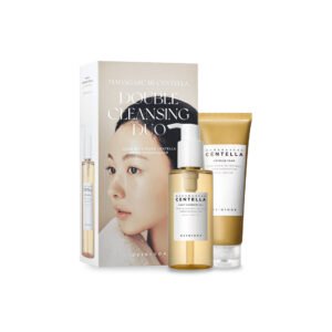 SKIN1004 PACK MADAGASCAR CENTELLA DOUBLE CLEANSING DUO LIGHT CLEANSING OIL 200ML + CENTELLA AMPOULE FOAM 125ML