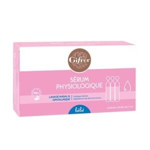 PHYSIOLOGICA sérum physiologique lavage nasal et ophtalmique bébé 12 unidoses stériles de 5ml