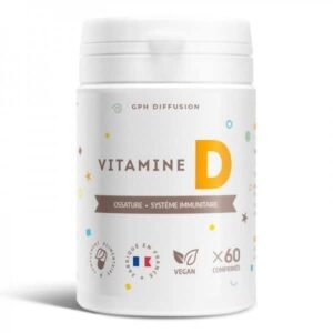 GPH Vitamine D3 – 60 comprimés – 5 µg