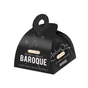 AMBRÉ ORE collier d’ambre naturel baroque soulage les douleurs dentaires