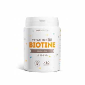GPH Vitaline B8 Biotine – 10 000 µg – 60 comprimés