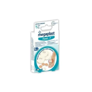 MEGAPLAST pansement pour cor + disques coricides boîte 24