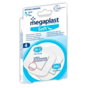MEGAPLAST soft sparadrap peaux délicates boîte 4