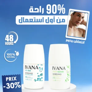 Duo Homme Ivana – 48h de Fraîcheur & Confiance